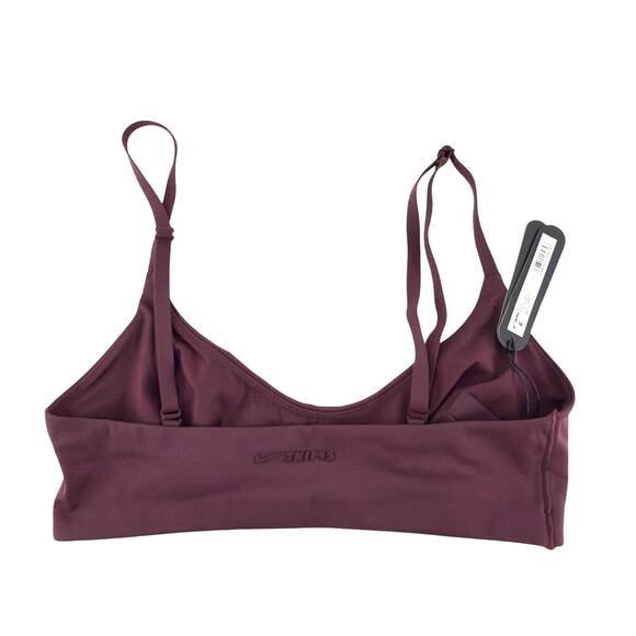 Nike Skims Matte Women's Currant Micro Scoop Bra Size M - Picture 5 of 10